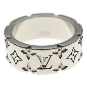 Louis Vuitton LV Mosaic Ring Silver